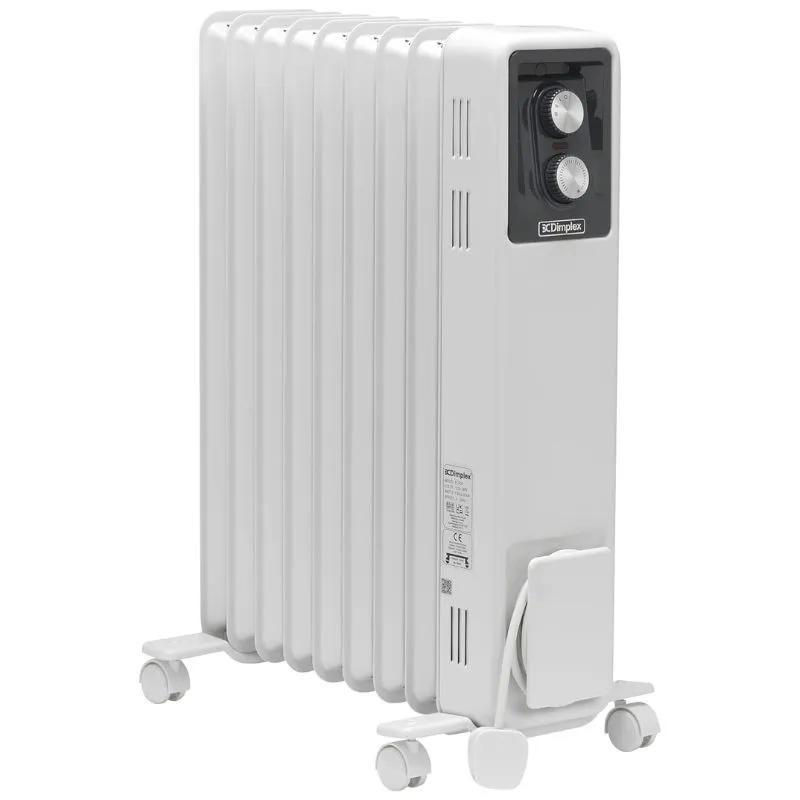 Dimplex ECR20 oil free column radiator in a UK home interior
